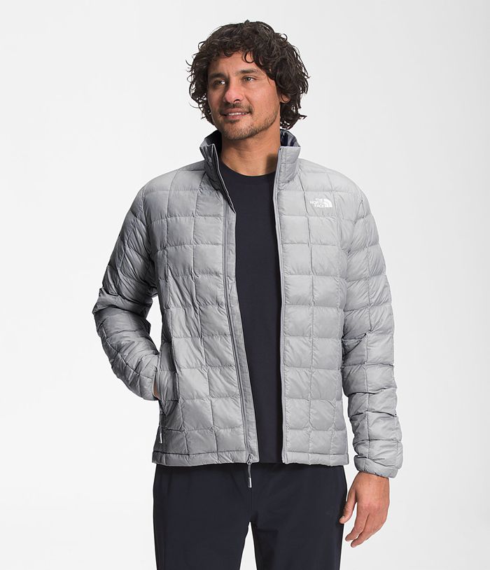 The North Face Puffer Jacket ThermoBall™ Eco Grey - Mens - Thailand YULEO-2956